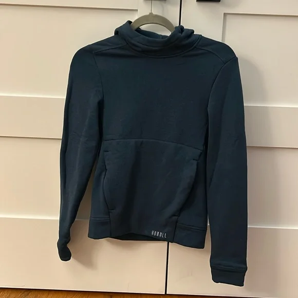 Navy blue NOBULL hoodie sweatshirt - Picture 1 of 1